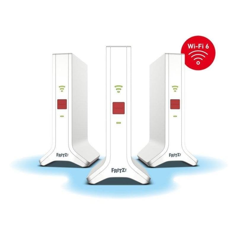 FRITZ!Repeater FRITZ!Mesh Set 4200 3 pack Edition Inter Répéteur réseau 4200 Mbit/ Neuf - vue 3