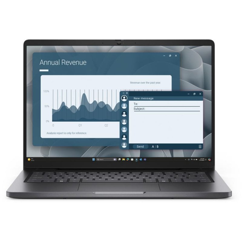 Portátil Dell Pro 14 PC14255 14" AMD Ryzen 5 220 8GB 256GB SSD Radeon 740M Windows 11 Pro