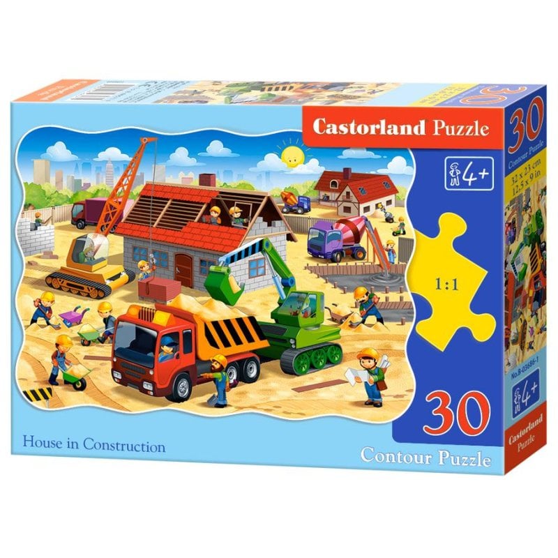 Castorland Maison en construction Puzzle 30 pièces 30 pièces - vue 2