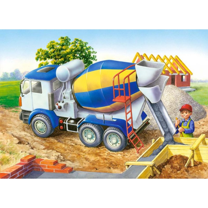 Castorland Building Site puzzle de 60 pièces 60 pièces - vue 2