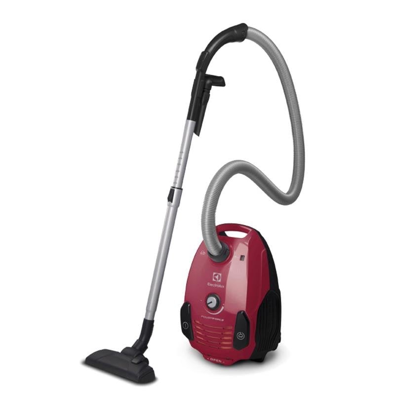 Aspiradora con Bolsa Electrolux EPF61RR 800W 3,5L Filtro Higiénico Negro Rojo