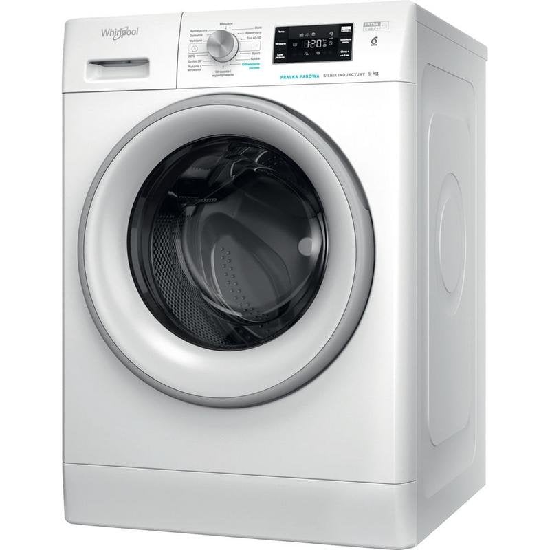 Lavadora Whirlpool FFB 9258 SV PL Carga Frontal 9 kg 1151 rpm B Blanca con Pantalla y Programación Diferida
