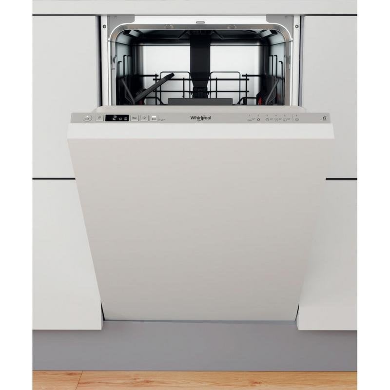 Lavastoviglie Whirlpool WSIC 3M27 10 Coperti E con AquaStop e pannello argento