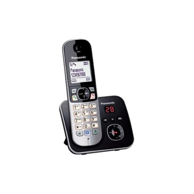 Téléphone sans fil avec répondeur Panasonic KX TG6821 ID dappelant 40 sonneries