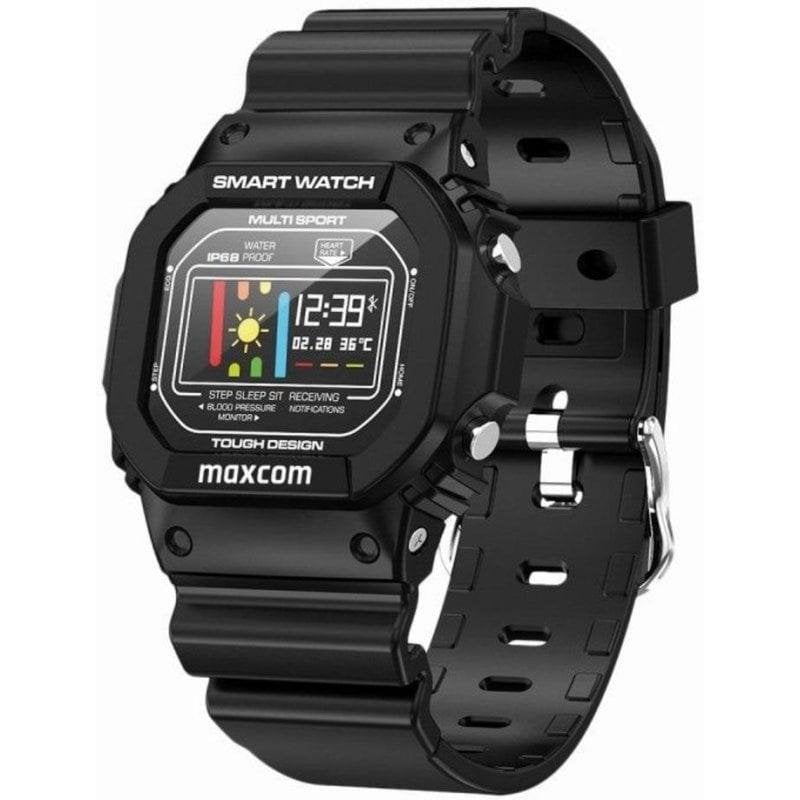 Maxcom FW22 Classic Bluetooth 0,96'' LCD Noir Policarbonate Résistant Eau Pulsomètre
