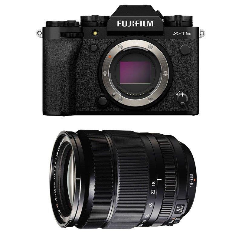 Cámara Mirrorless Fujifilm X-T5 40,2 MP 18-135 mm 6.2K Bluetooth WiFi estabilización de imagen