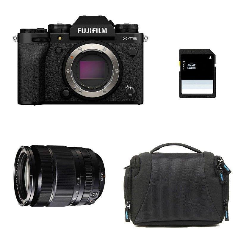 Cámara Mirrorless Fujifilm X-T5 40,2 MP 6,2K zoom 18-135mm Bluetooth WiFi