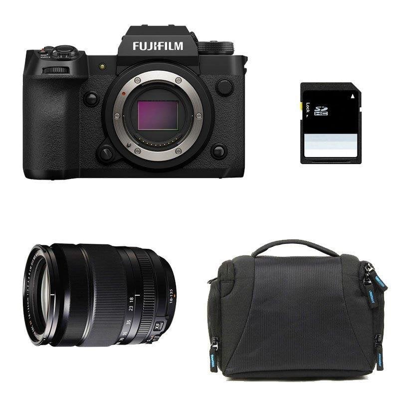 Cámara Mirrorless Fujifilm X-H2 40,2MP 8K Bluetooth WiFi 18-135mm Estabilización