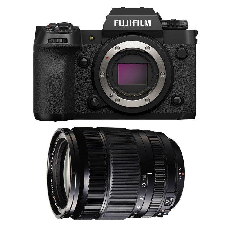 Cámara Mirrorless Fujifilm X-H2 40.2MP 8K 18-135mm WiFi Bluetooth