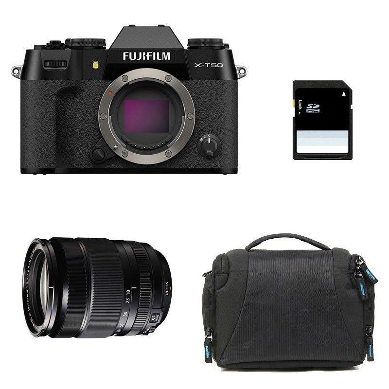 Cámara Mirrorless Fujifilm X-T50 40.2MP 6.2K 18-135mm WiFi Bluetooth