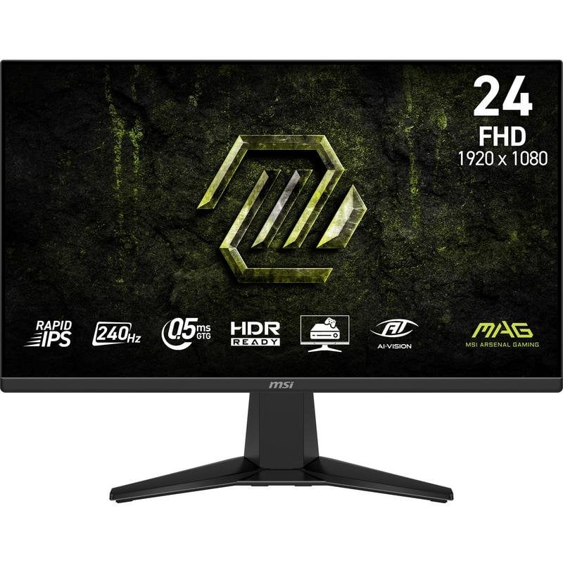 Monitor MSI MAG 255F X24 24,5" FullHD 200Hz Rapid IPS HDR10 Sin Marcos