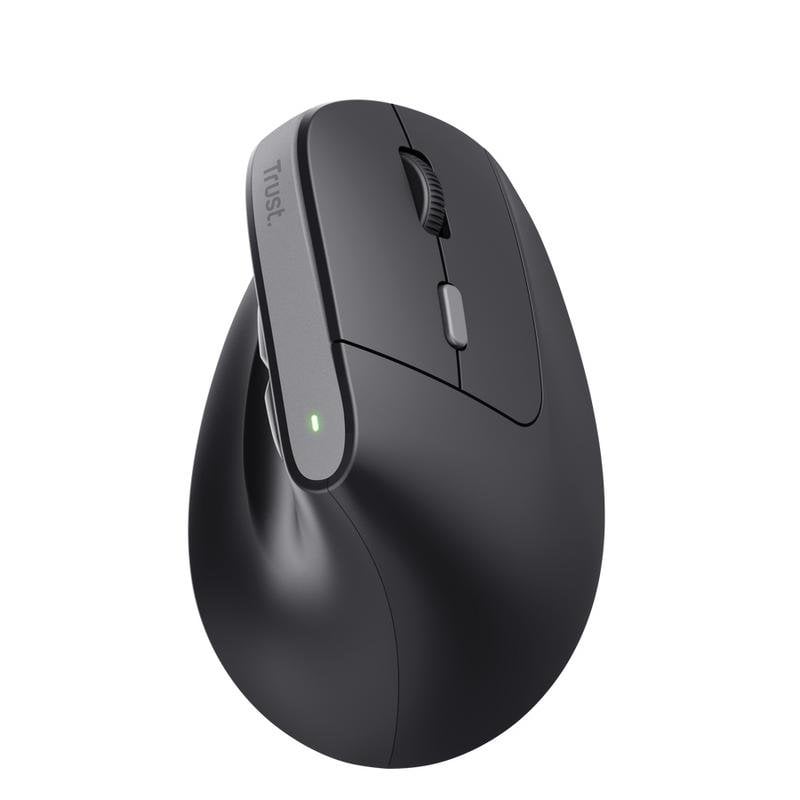 TRUST Souris  Yuno USB Type-A 2400 DPI Design Vertical Noir 6 Boutons