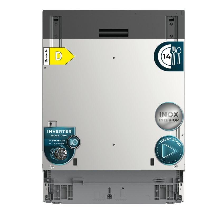 Lavavajillas Cecotec Bolero Aguazero 6250 14 cubiertos D Inverter Plus Duo