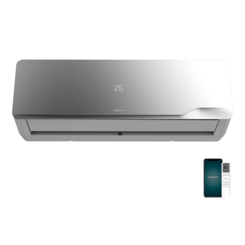 Ar Condicionado Split Cecotec AirClima 12000 Wind Connected 12.000 BTU A+++ Inverter Quente e Frio WiFi
