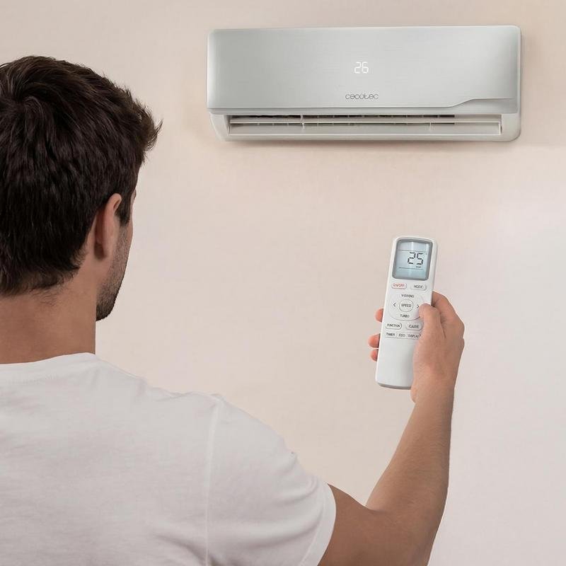 Ar Condicionado Split Cecotec AirClima 12000 Wind Connected 12.000 BTU A+++ Inverter Quente e Frio WiFi