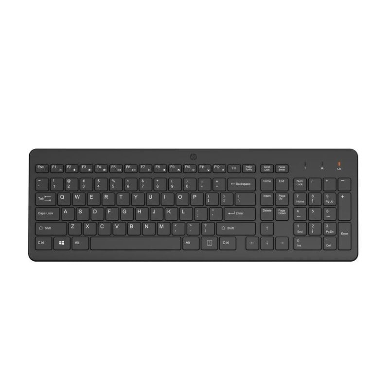 Clavier Sans Fil HP 220 WL KBD – 805T2AA#ABF, Français, Pavé Numérique, Touches Chiclet