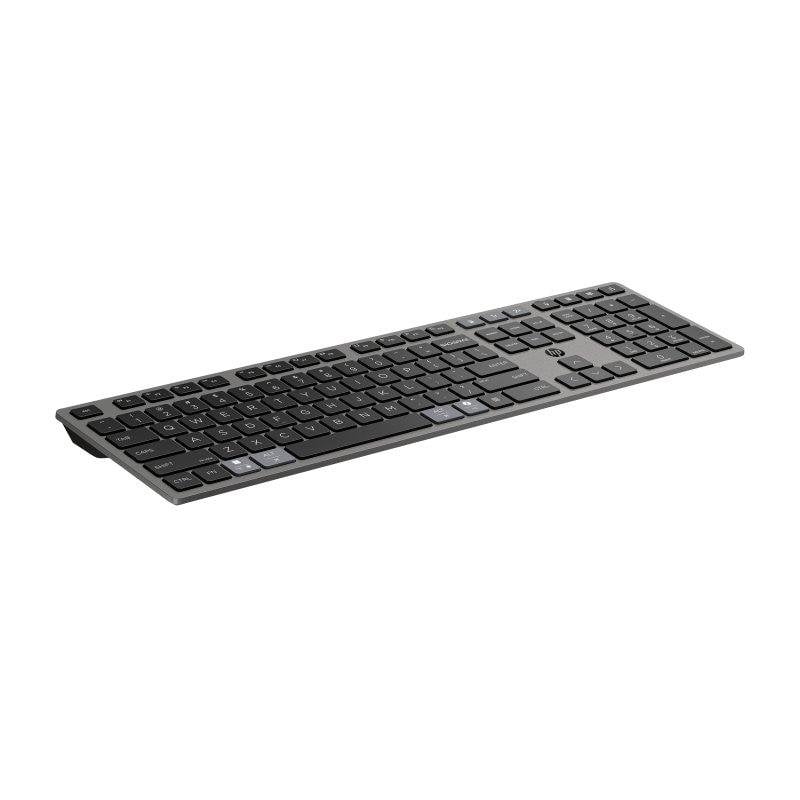 Clavier HP 725 sans fil rechargeable multi-appareils noir full size Français