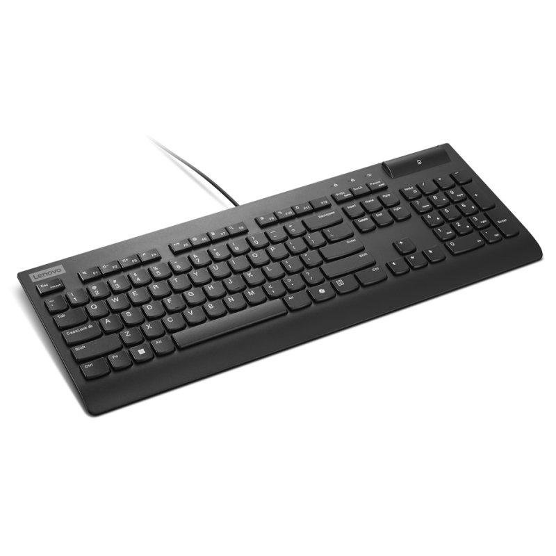 Clavier PC Lenovo LENOVO PREFERRED KEYBOARD – Filaire AZERTY avec Smartcard - vue 2