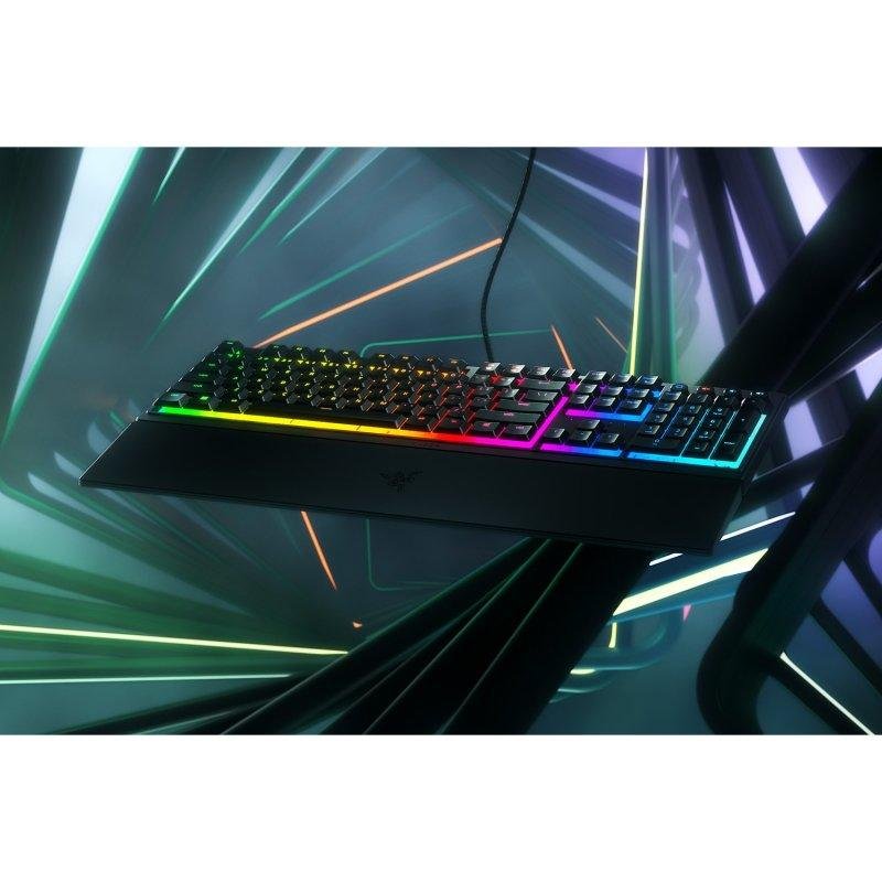 Clavier Gamer Razer Ornata V3 – Méca-Membrane, RGB Chroma, Repose-Poignet