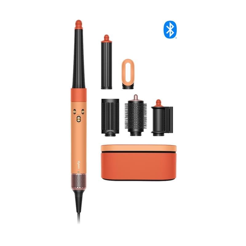 Modelador Multifuncional Dyson Airwrap ID Apricot 1700W Coanda 4 Temperaturas Bluetooth Laranja