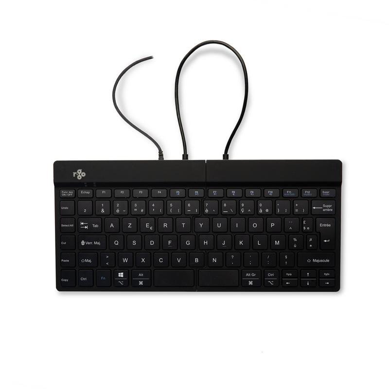 Clavier Ergonomique R-Go Split Break v2 – AZERTY FR, Filaire, Logiciel de Pause - vue 4