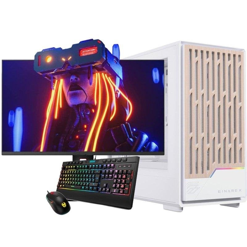 PC Sobremesa NeoPC Einarex P400 AMD Ryzen 9 5950X 32GB 1TB SSD RTX 5080 Windows 11 Pro Monitor 27"