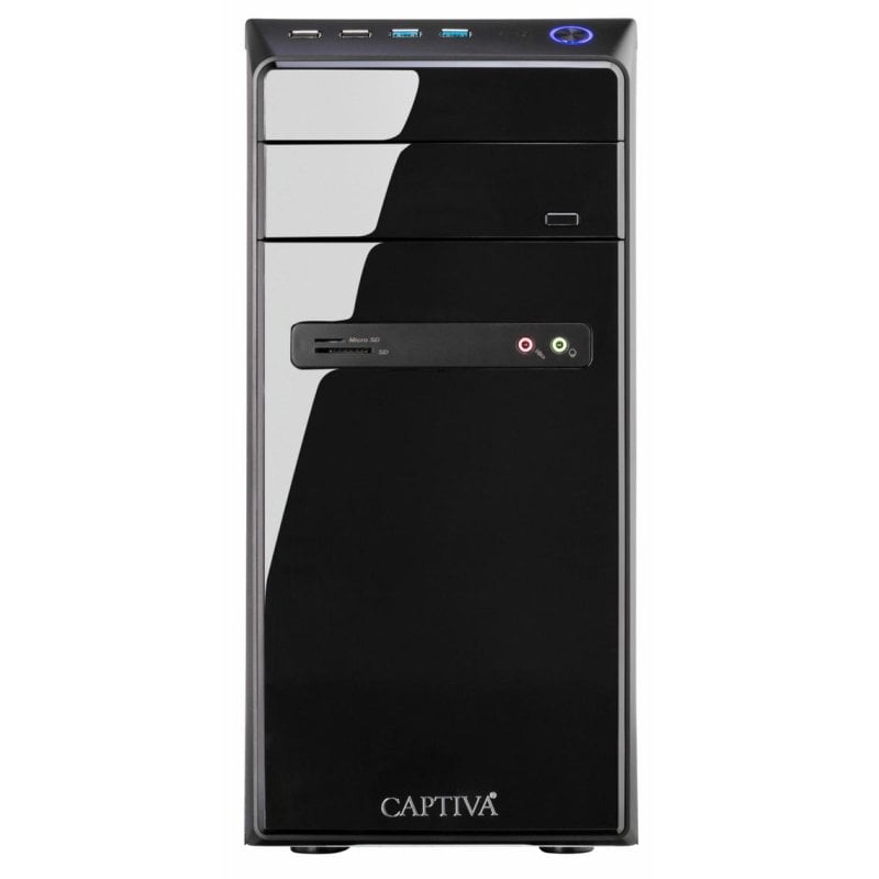 PC fisso CAPTIVA 98536 AMD Ryzen 7 5700G 8GB 500GB SSD Radeon FreeDOS