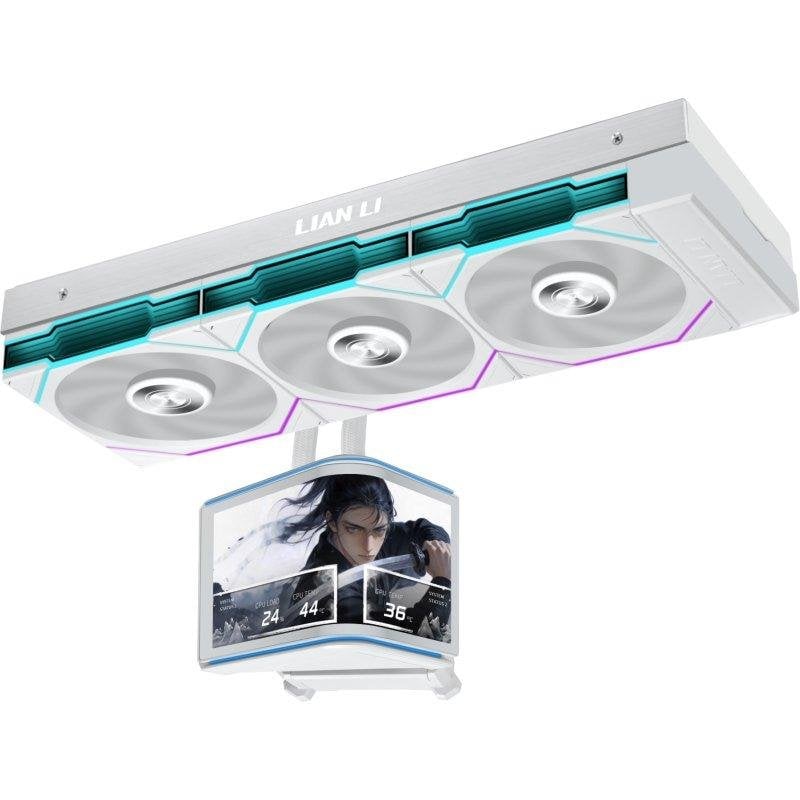 Refrigeration Liquide Lian Li HydroShift II OLED Curved 360TL 3 Ventilateurs