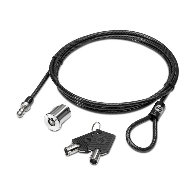 Câble antivol HP pour base d'extension 1,85 m Noir