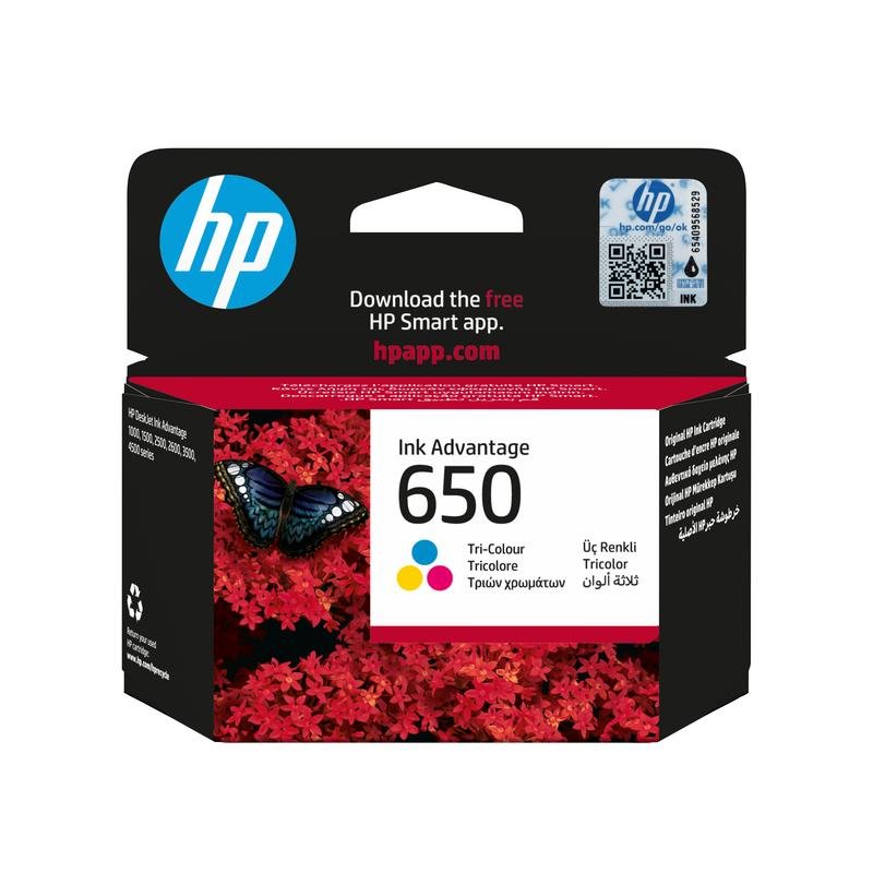 Cartuccia Tricolor HP 650 Original Advantage Standard