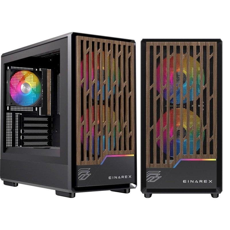 Desktop NeoPC Einarex P400 AMD Ryzen 9 5950X 32GB 2TB NVMe RX 9070 Windows 11 Pro refrigeração líquida silenciosa