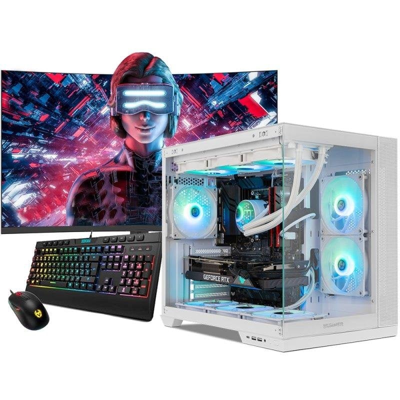 Desktop NeoPC Astraneo AMD Ryzen 9 5950X 16GB RTX 5060 1TB NVMe Windows 11 Monitor incluído