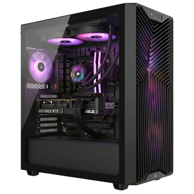 Epical-Q Tuf Strength Silver XIV AMD Ryzen 7 7800X3D, 32GB, 2TB SSD NVMe, RTX 5070Ti+ Windows 11 Pro