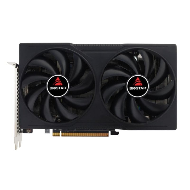 Tarjeta Gráfica Biostar Radeon RX 7600 OC 8GB GDDR6 Dual Fan PCIe 4.0