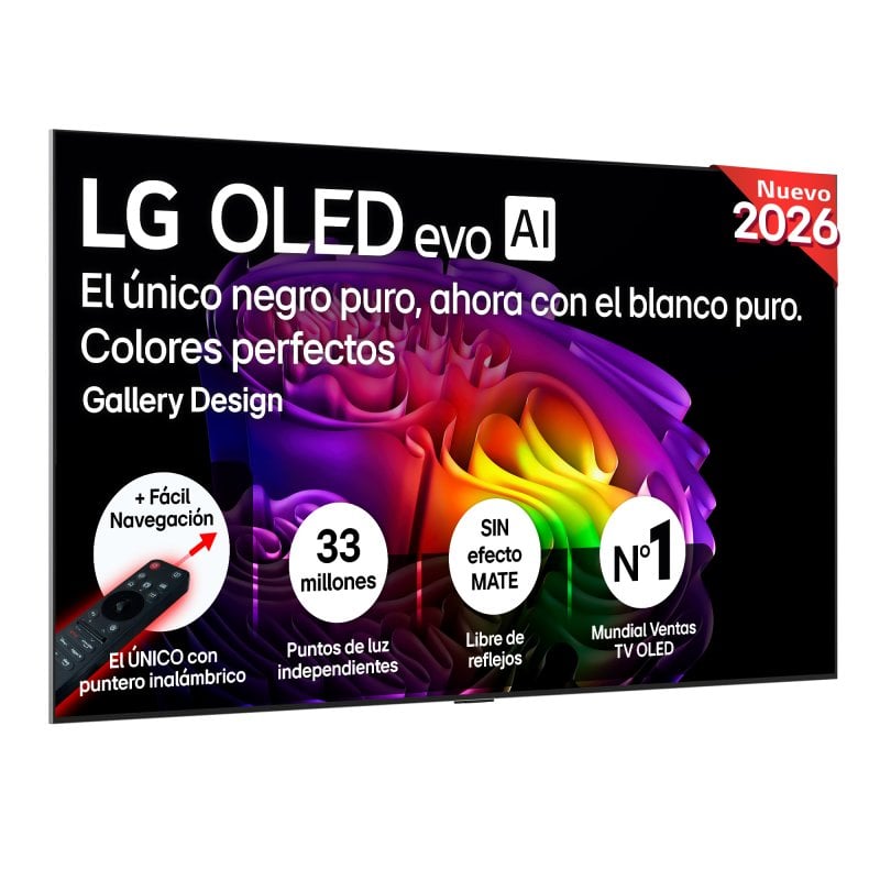 TV LG OLED evo AI G6 OLED77G64LW 77" 4K UltraHD 120Hz Smart TV WebOS HDR10 Dolby Vision TV LG OLED evo AI G6 OLED77G64LW 77" 4K UltraHD 120Hz Smart TV WebOS HDR10 Dolby Vision