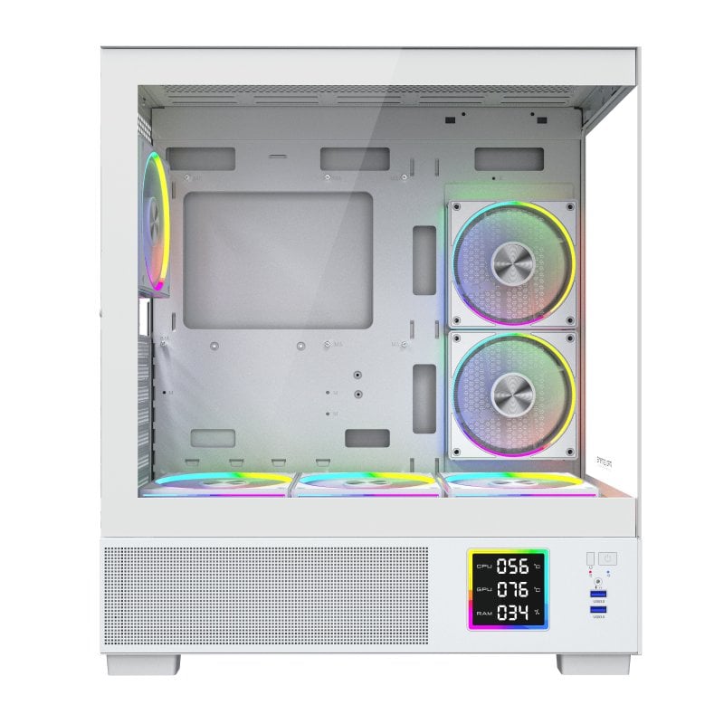 Boîtier PC ProGaming Kian V2 ATX Mid Tower 6 ventilateurs ARGB