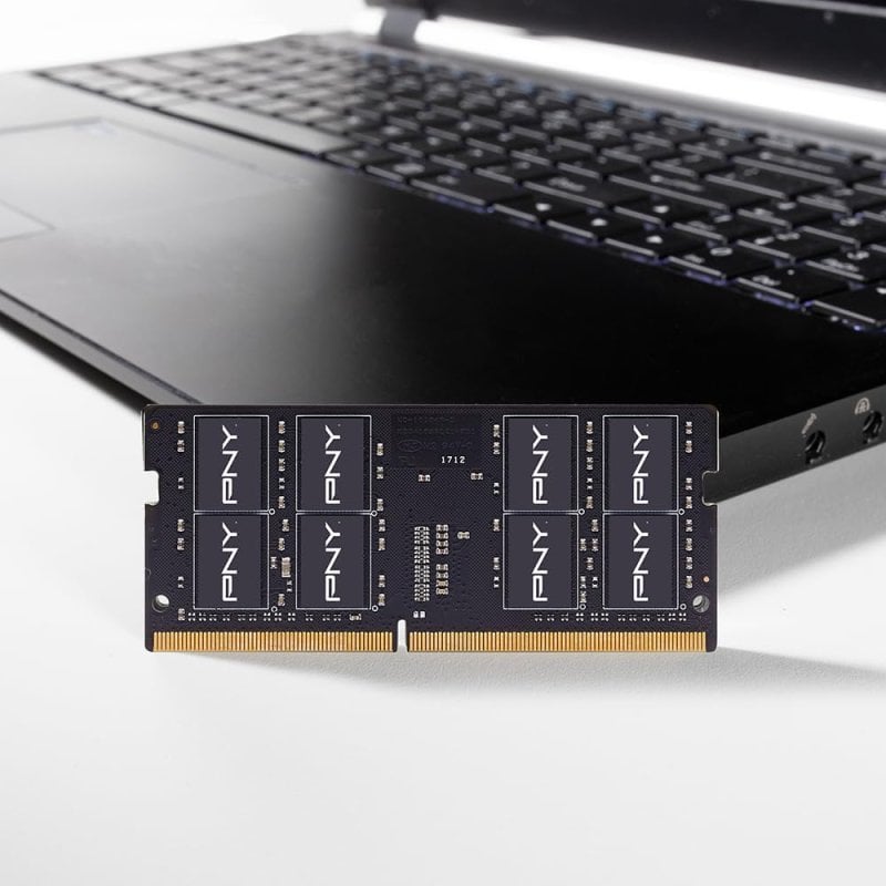 Mémoire RAM PNY 1x16Go DDR4 2666MHz CL19 1 2V SODIMM