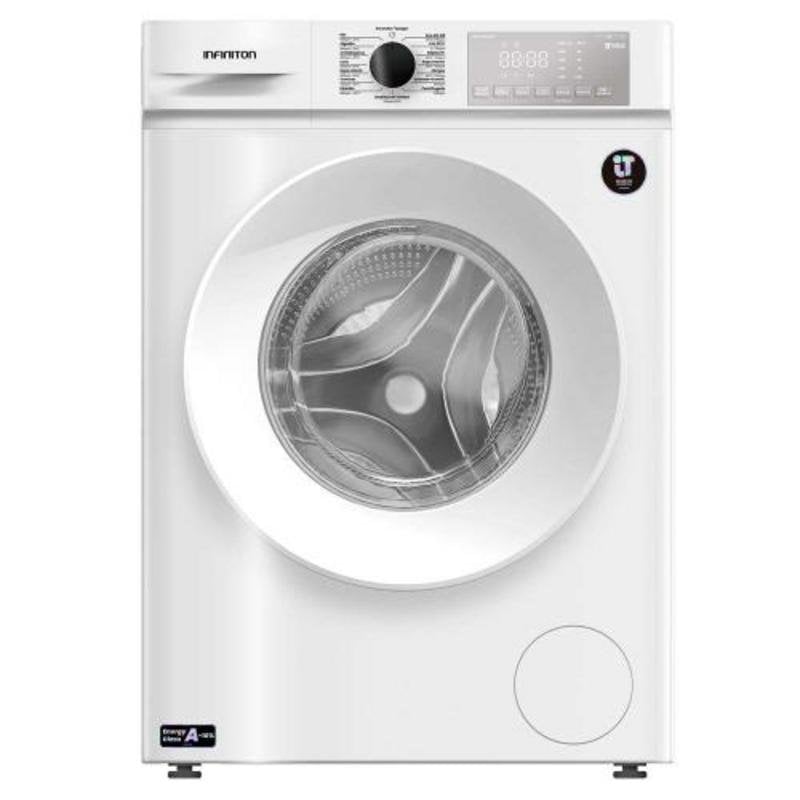 Lavadora Carga Frontal 10 Kg 1400 rpm A Blanca Motor Inverter y Función Vapor