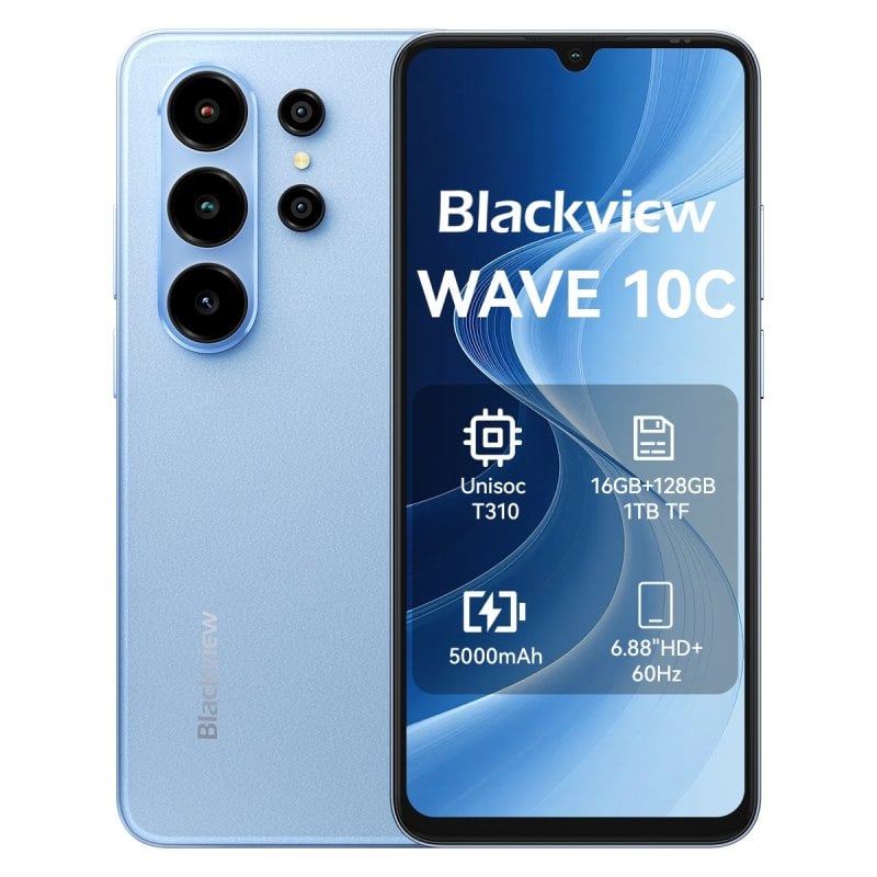 Blackview Wave 10C 4G 4GB 128GB 6.88" Azul