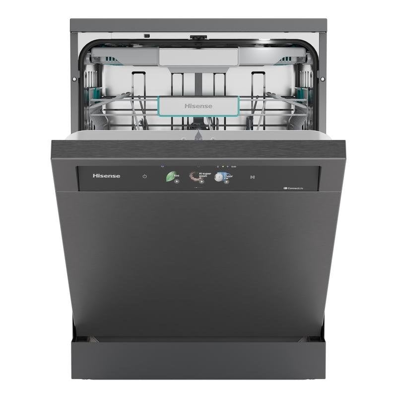 Lavavajillas Hisense HS693A90ADBX 16 Servicios A con WiFi y All Dry