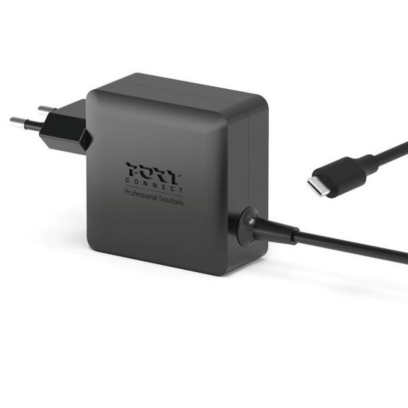 PORT Connect Power Supply GaN2 USB Type C (65W) Noir - vue 4