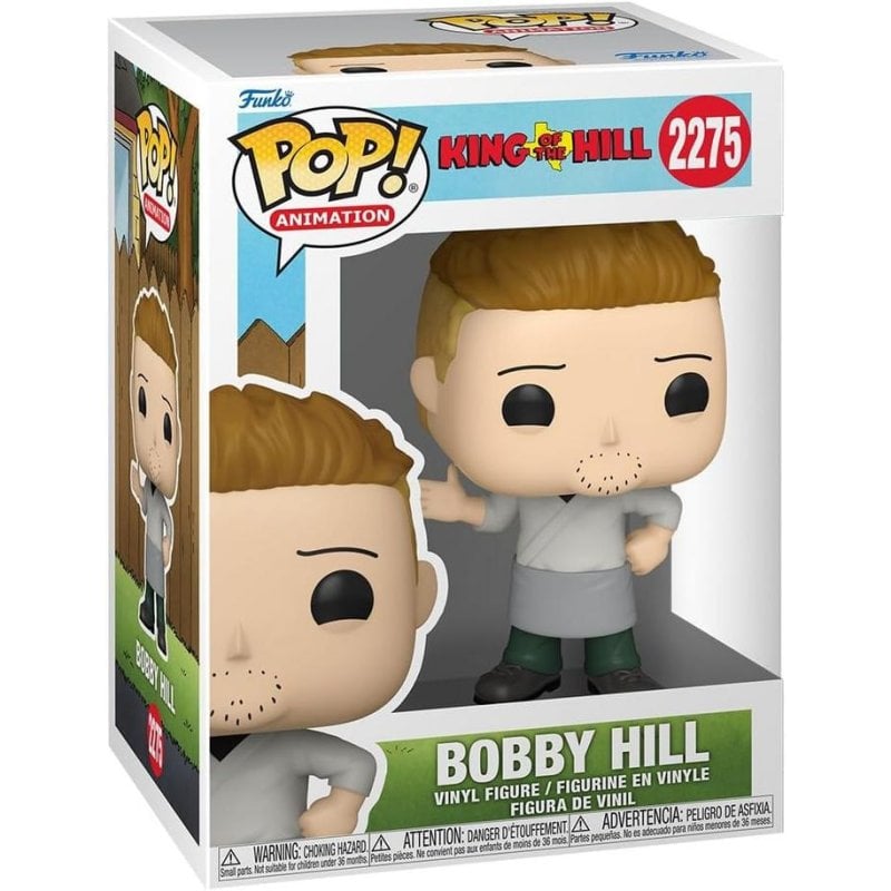 Les Rois du Texas Figurine POP! Bobby Hill Robata Chane 9 cm - vue 2