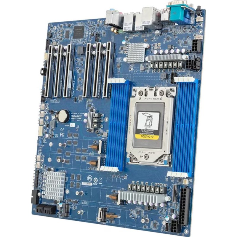 Placa Base Gigabyte MH53-G40 AMD WRX90 sTR5 DDR5 E-ATX USB-C 10GbE 7.1ch