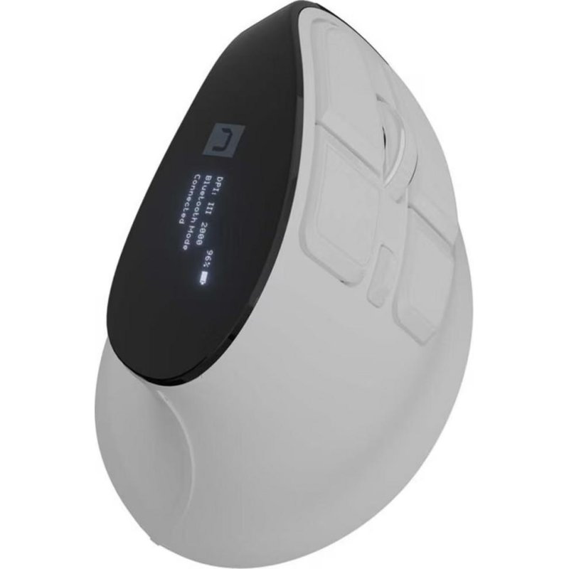 Ratón Genesis Euphonie Pro Bluetooth 4000 DPI Noir Blanc Programmable
