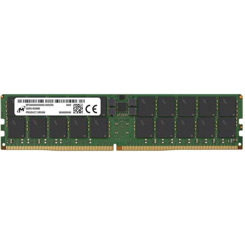 Memoria RAM Crucial MTC40F2046S1RC64BH1T 64GB DDR5 6400MHz CL52 RDIMM ECC Server