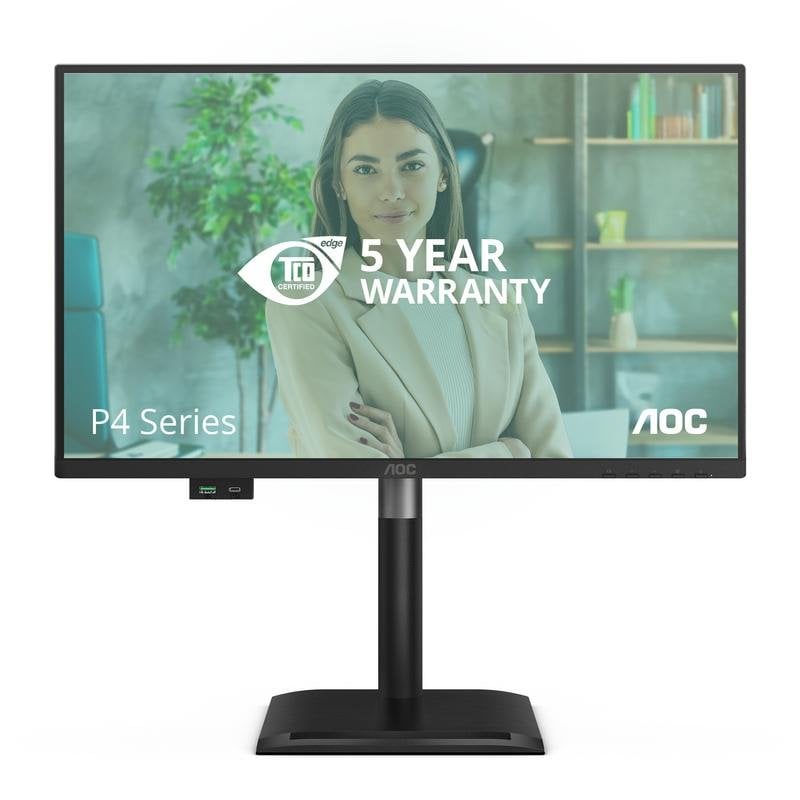 Écran PC AOC 24P4U 24" Full HD 120Hz IPS Hub USB Hauteur Ajustable