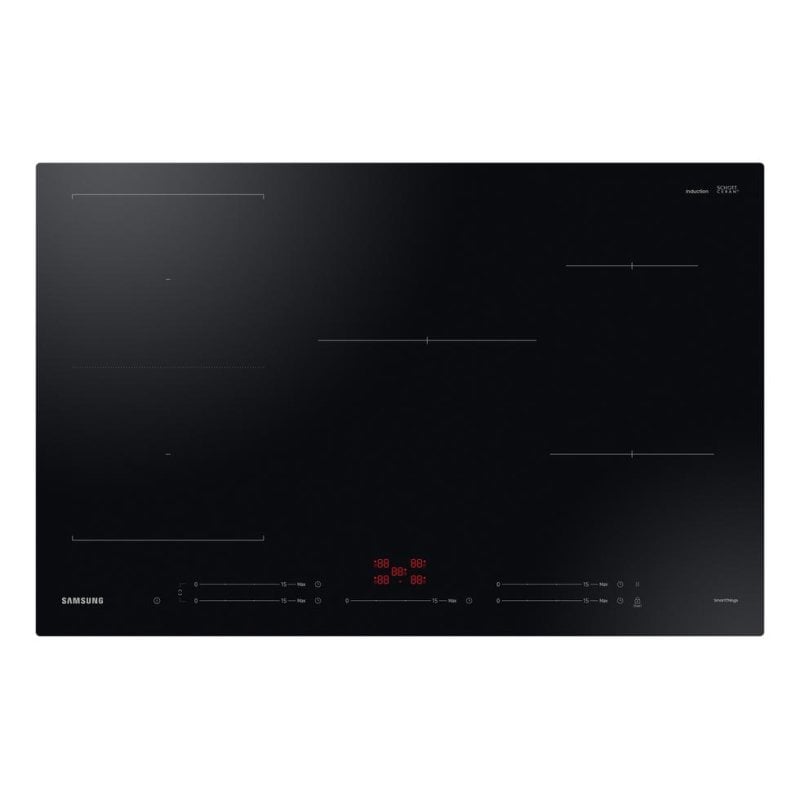 Induktionskochfeld Samsung NZ85C5047FK/U1 5 Zonen 80 cm Schwarz