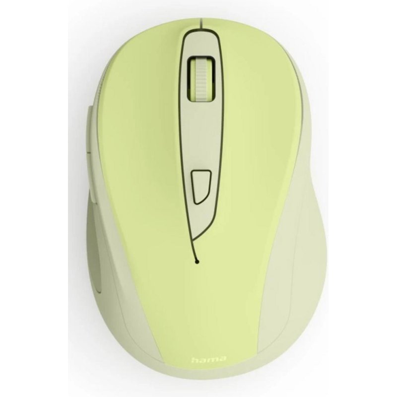 Ratón Hama WM-400 RF Wireless 1600 DPI Verde Ergonomía Oficina