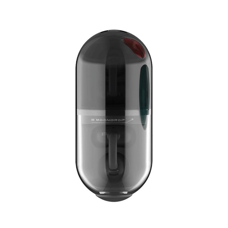 Auriculares Moondrop Pill inalámbricos Bluetooth 6.0 Gaming con micrófono y protección IPX4 negros