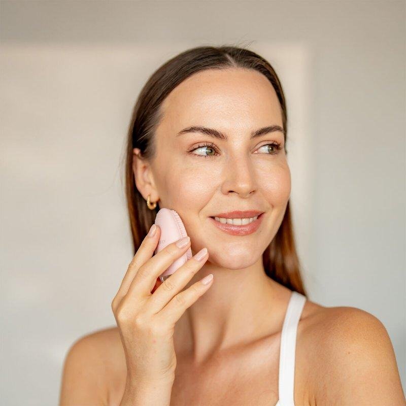 Cepillo Limpiador Facial Sónico Beautifly Pure Basic Rosa